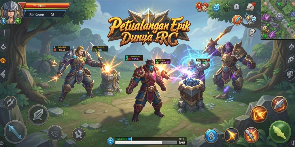 Gameplay seru dan menakjubkan dari 3446 RPG