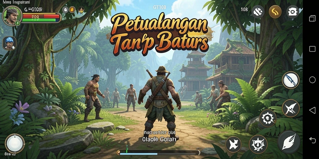 Tampilan permainan petualangan yang menakjubkan dari GT108.